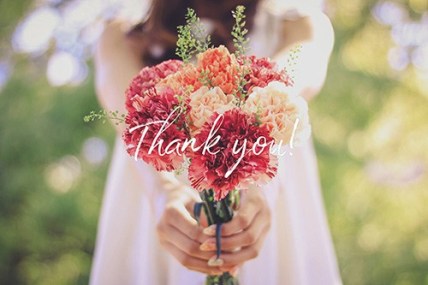 thank‐you-flower